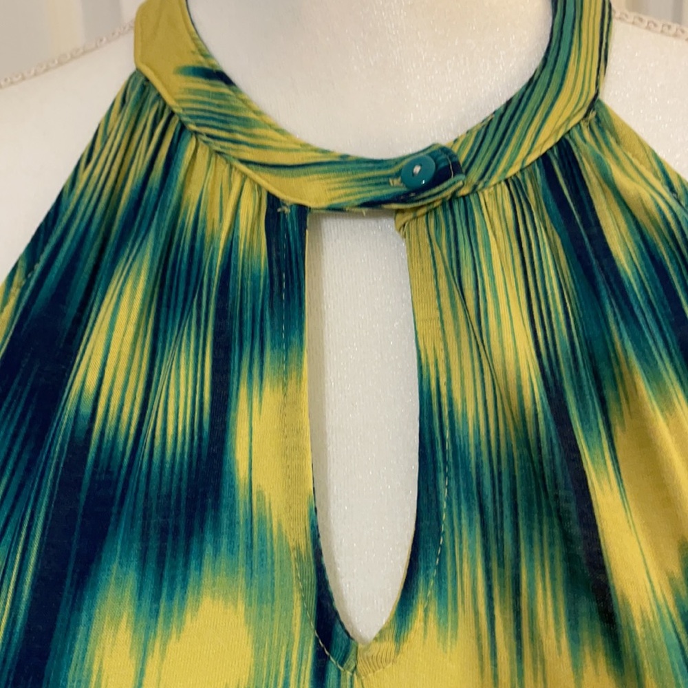 Jennifer Lopez sleeveless summer Blouse Size small - Picture 11 of 12